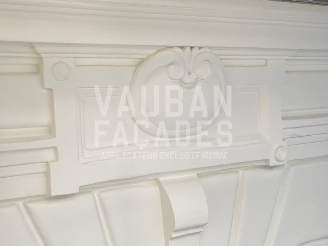 Ravalement de façade des modénatures à Rosny-sous-Bois
